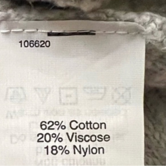 Madewell Gray Oversized Sailport Sweater Vest Tunic Top neutral grey side ties - Picture 2 of 7